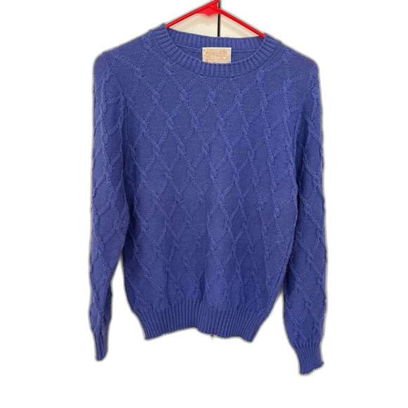 Pendleton vintage sweater 100% virgin wool purple size small - Picture 1 of 3